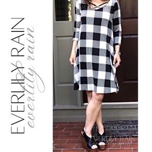Plaid Swing Dress w/ Pockets
